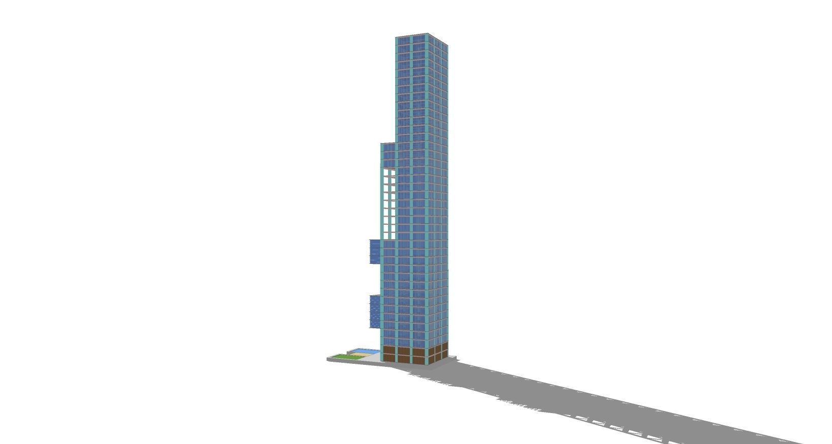Commercial high-rise re 02 3D model_2
