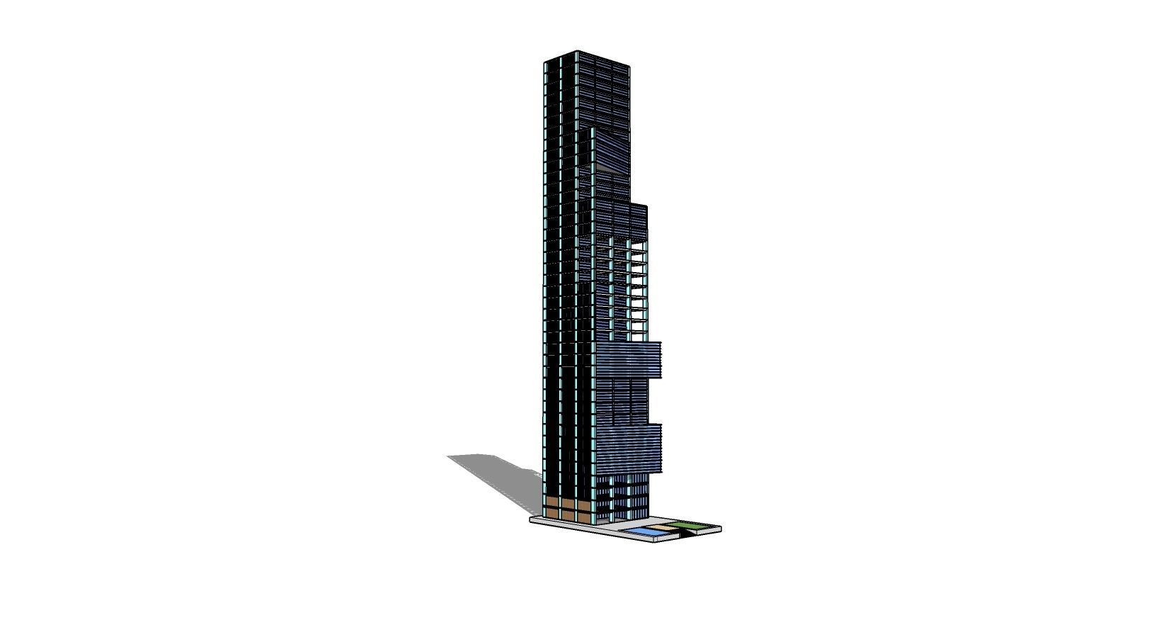 Commercial high-rise re 02 3D model_4