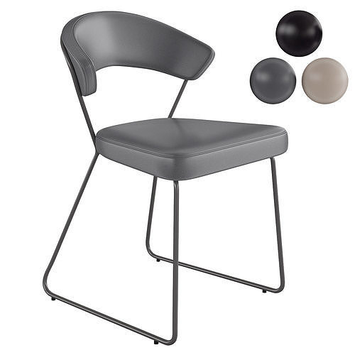 Chair Lago 3D model