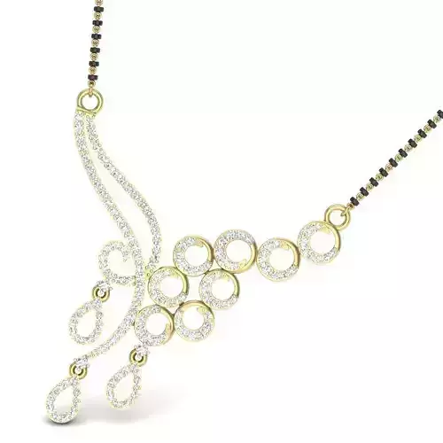 necklace with diamonds