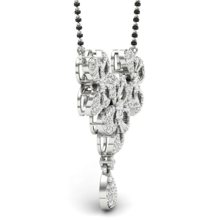 Bridal Necklace 3D print model_5