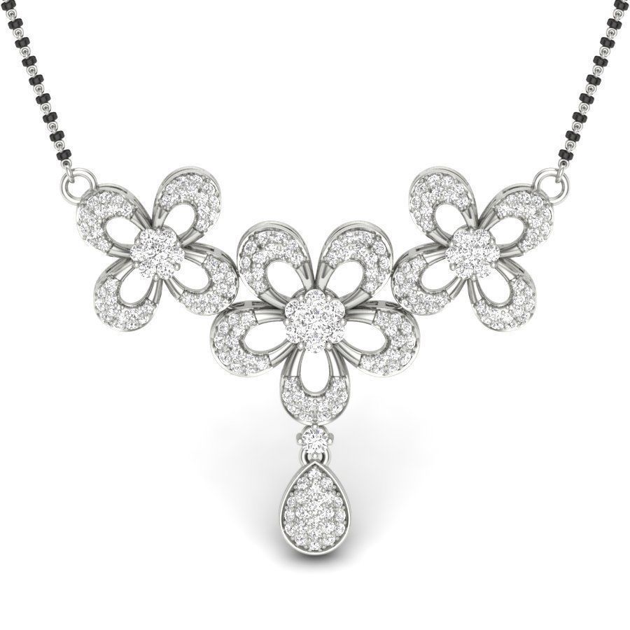 Bridal Necklace 3D print model_3