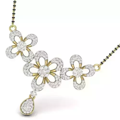 Bridal Necklace 3D print model Bridal Necklace 3D print model