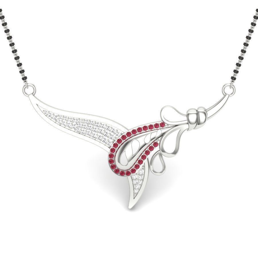 Bridal Necklace for Women 3D print model_3