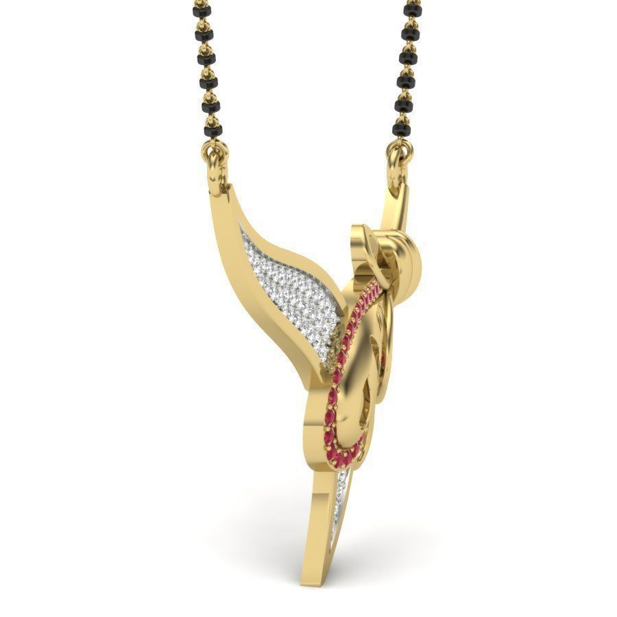 Bridal Necklace for Women 3D print model_9