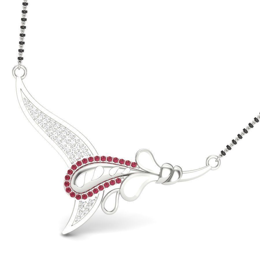 Bridal Necklace for Women 3D print model_6