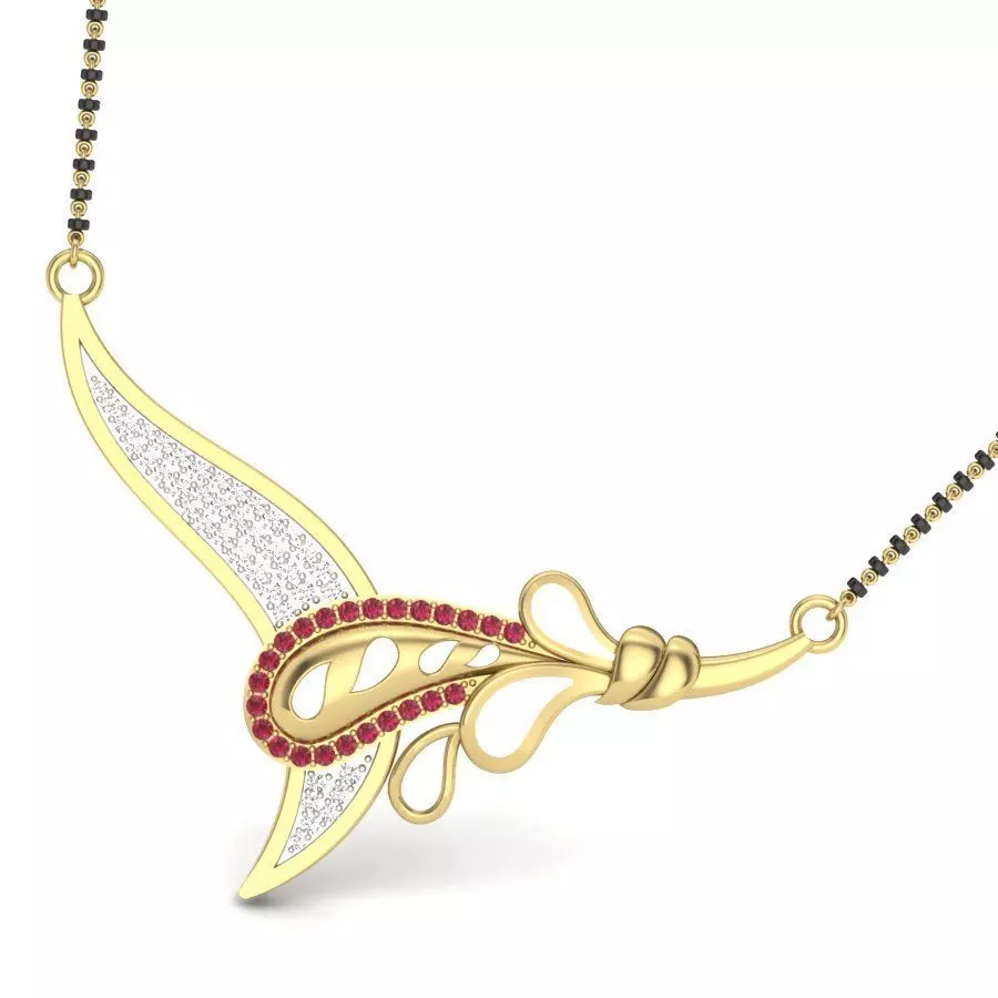 Bridal Necklace for Women 3D print model_0