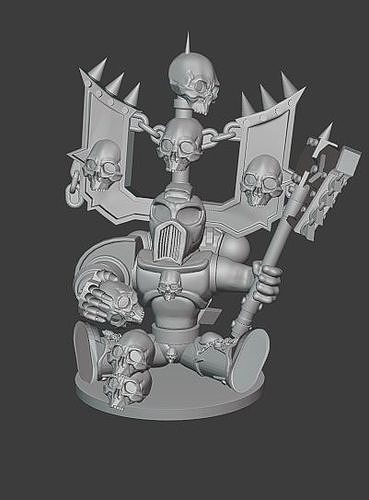 Disorganized Babyzerker 3D print model