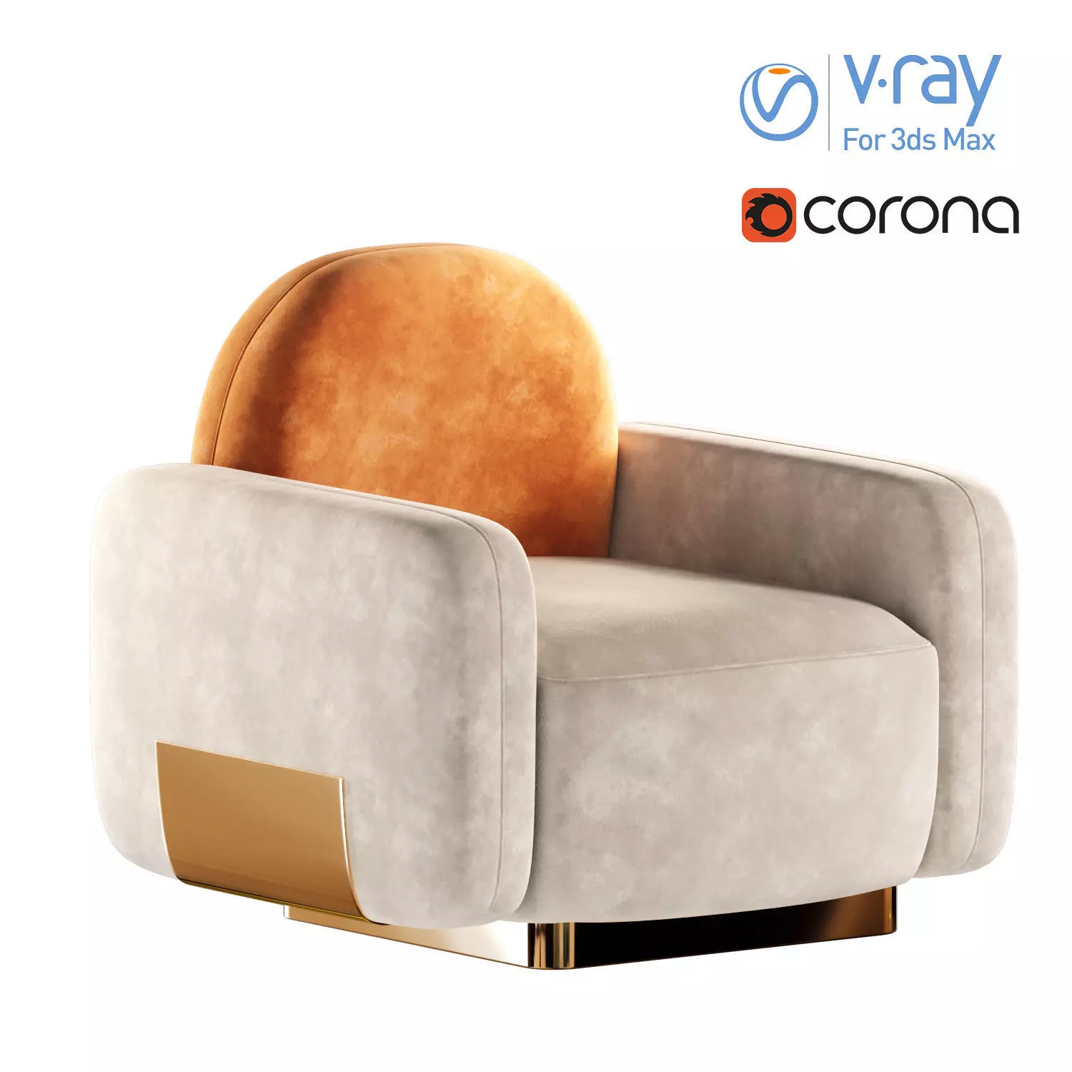 ARMCHAIR HANDY 3D model_0