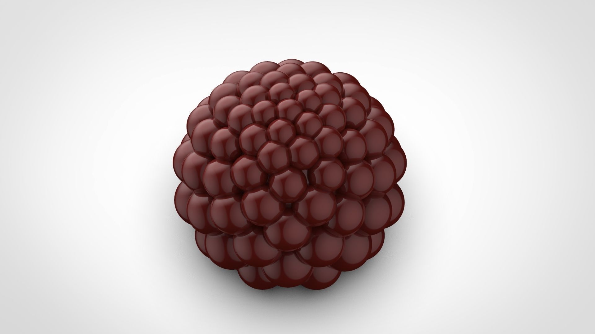 Spherical Bubble   3D print model_3