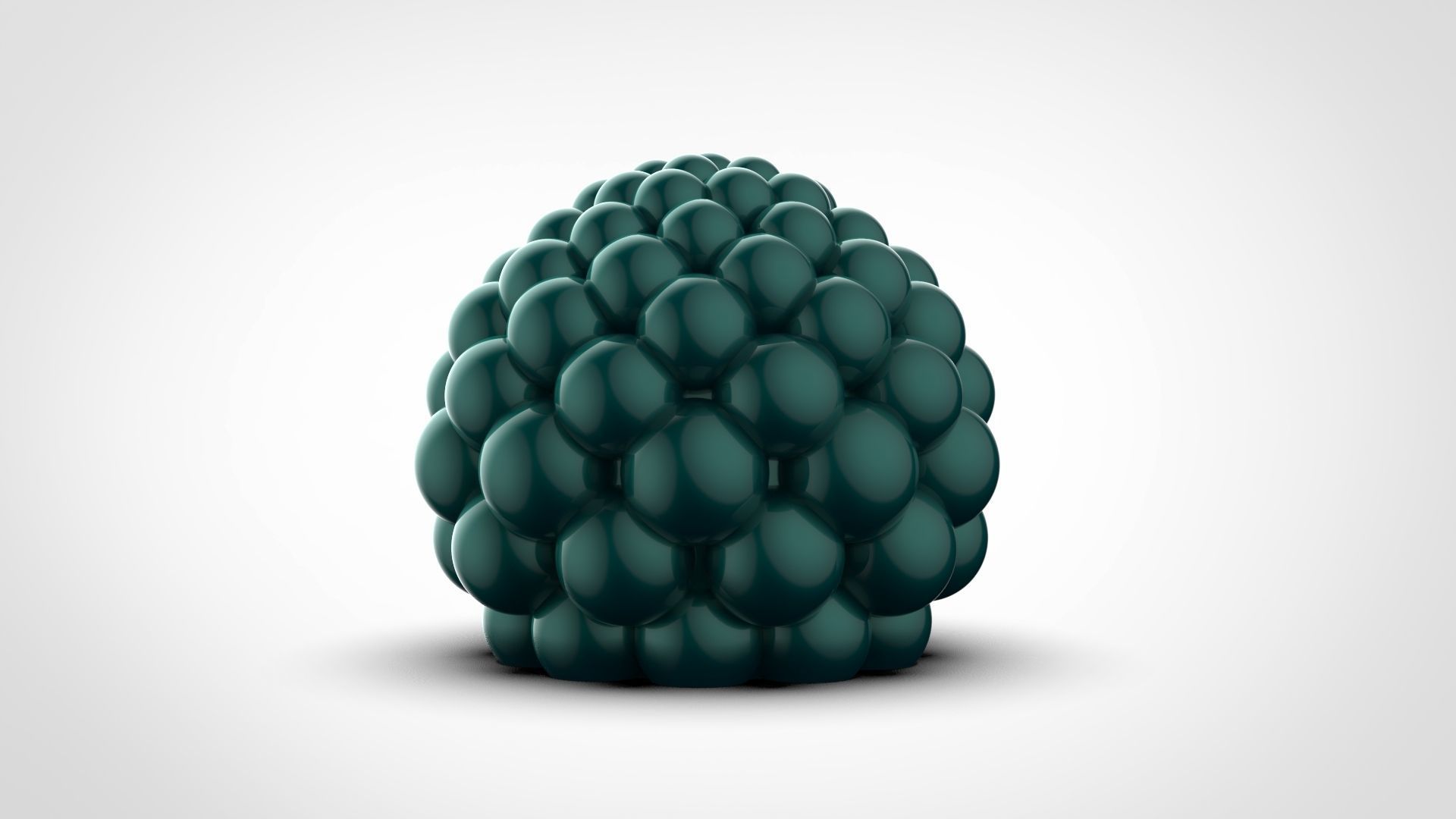 Spherical Bubble   3D print model_2