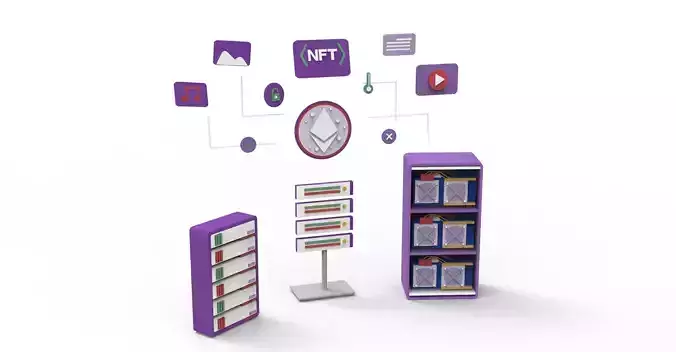 NFT 3D person Free low-poly 3D model NFT 3D person Free low-poly 3D model