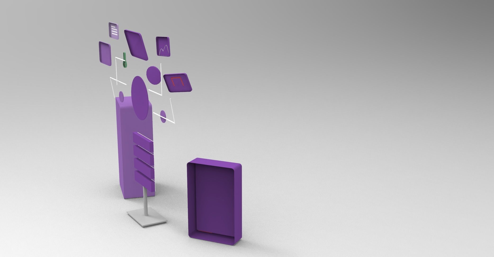 NFT 3D person Free low-poly 3D model_10