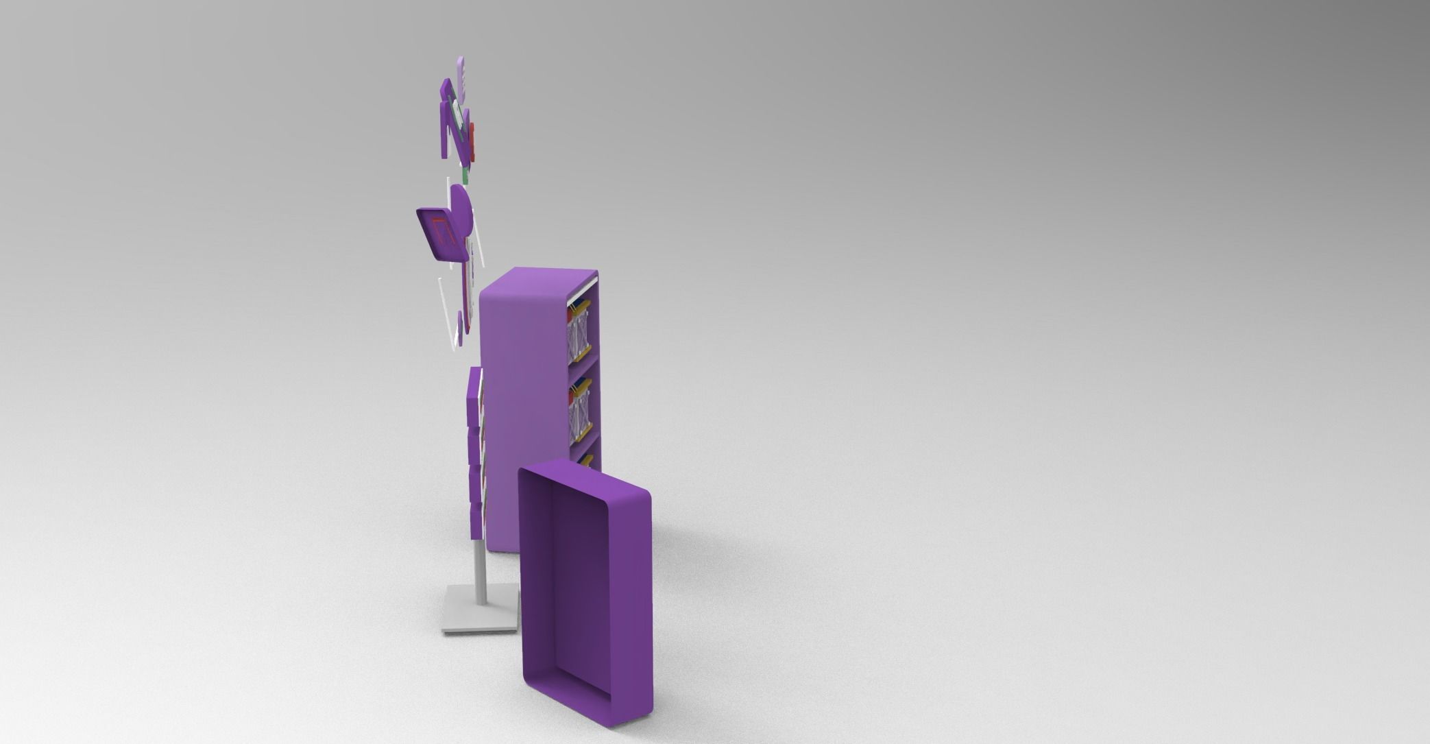 NFT 3D person Free low-poly 3D model_9