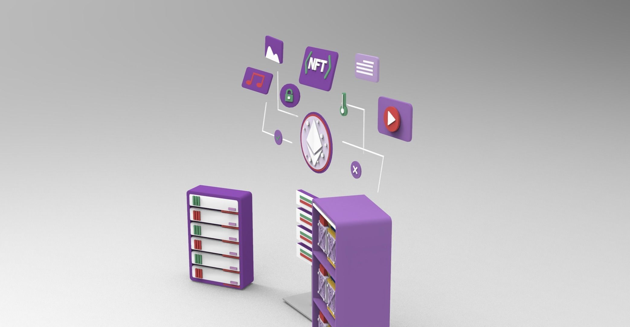 NFT 3D person Free low-poly 3D model_3