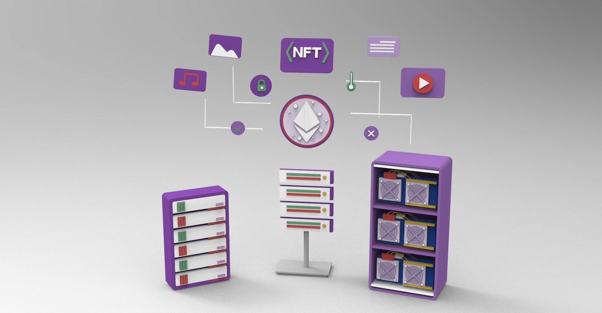 NFT 3D person Free low-poly 3D model_5