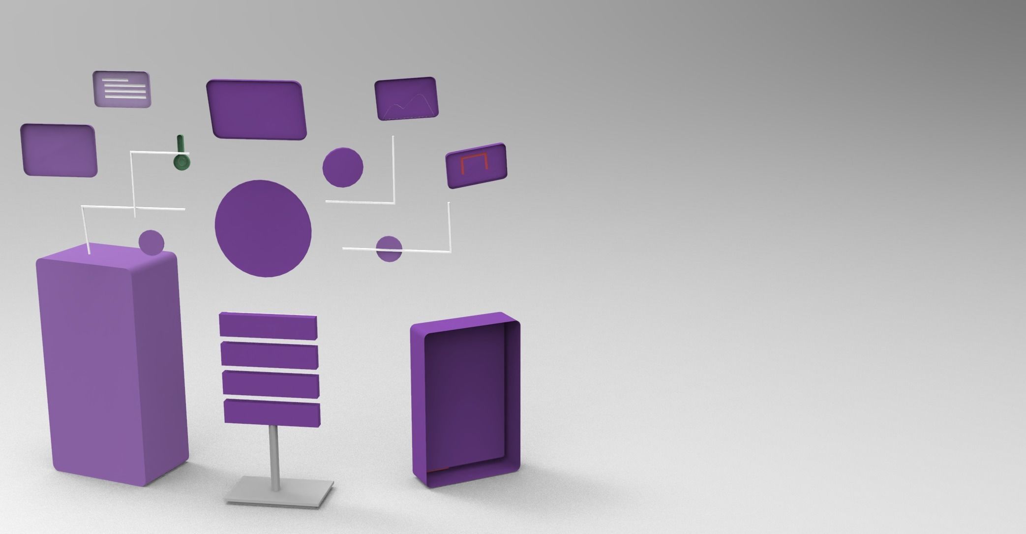 NFT 3D person Free low-poly 3D model_12