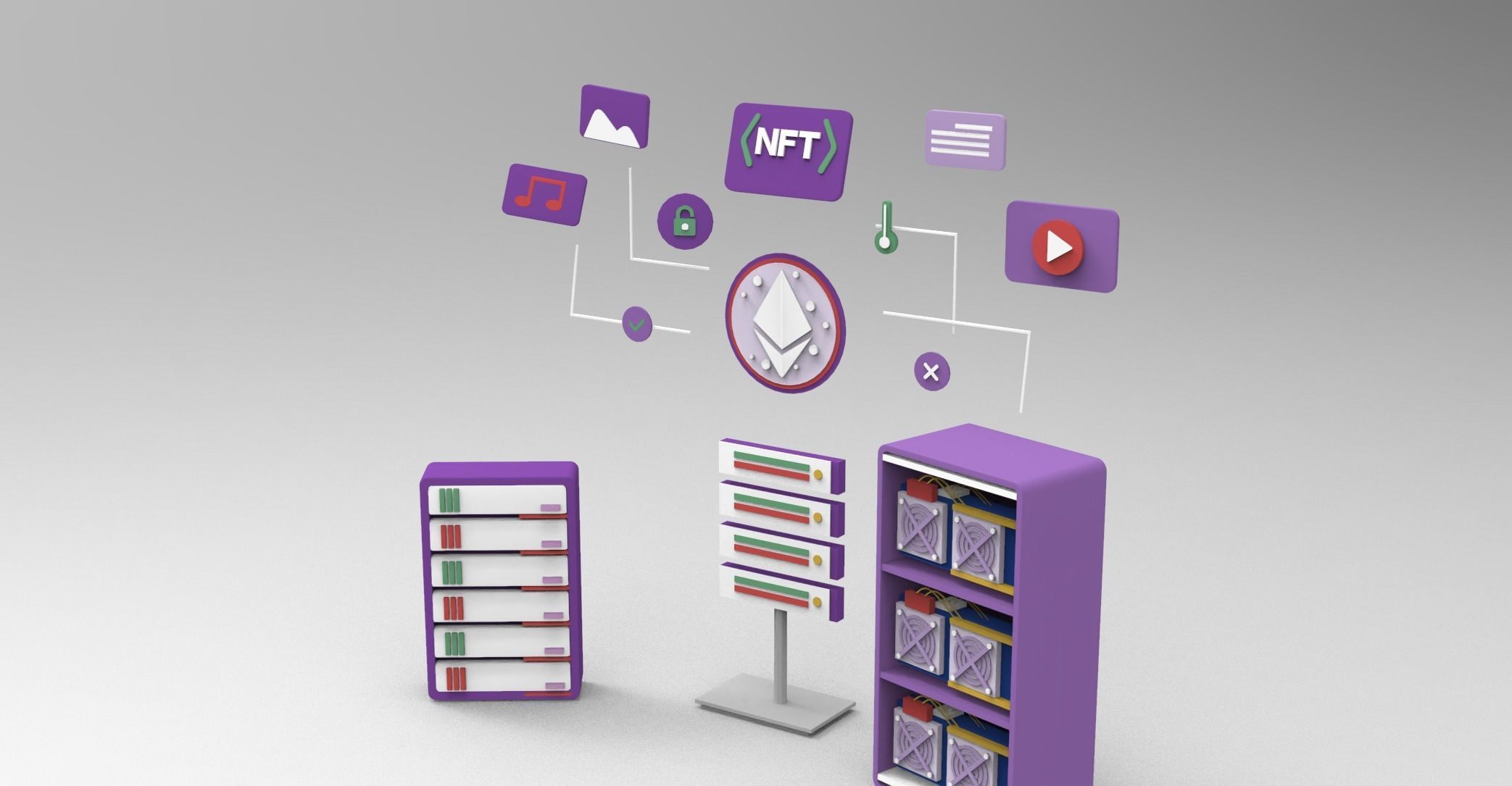 NFT 3D person Free low-poly 3D model_4