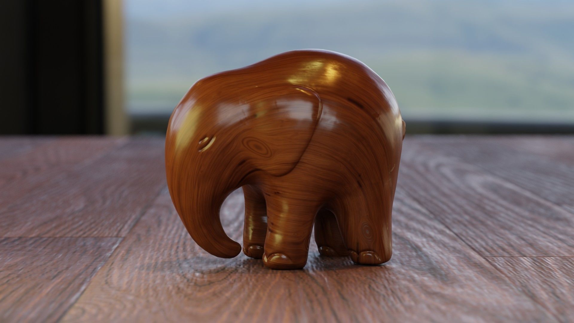 Ceramic Decor Low-poly 3D model_2