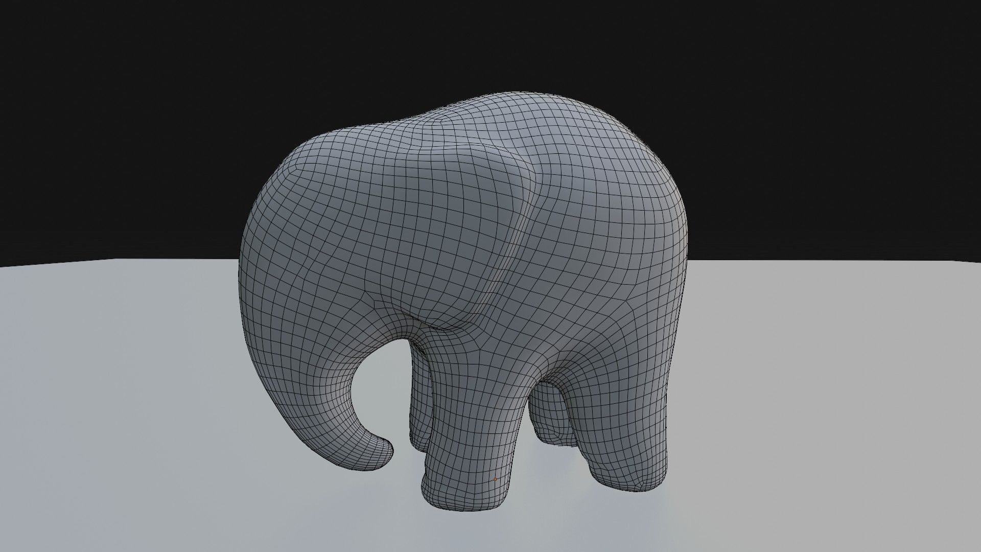 Ceramic Decor Low-poly 3D model_3