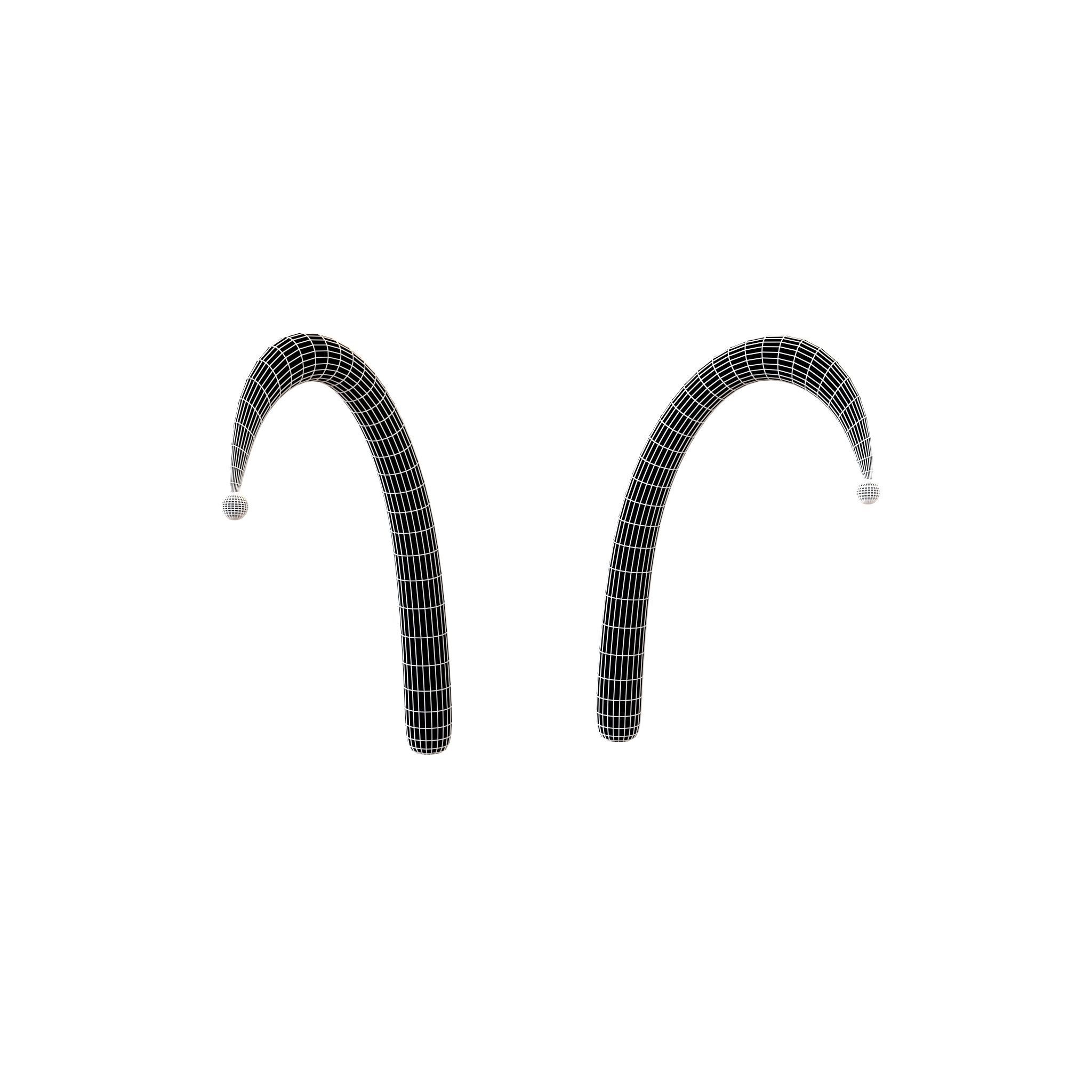 Elf Headgear v1 001 Low-poly 3D model_5