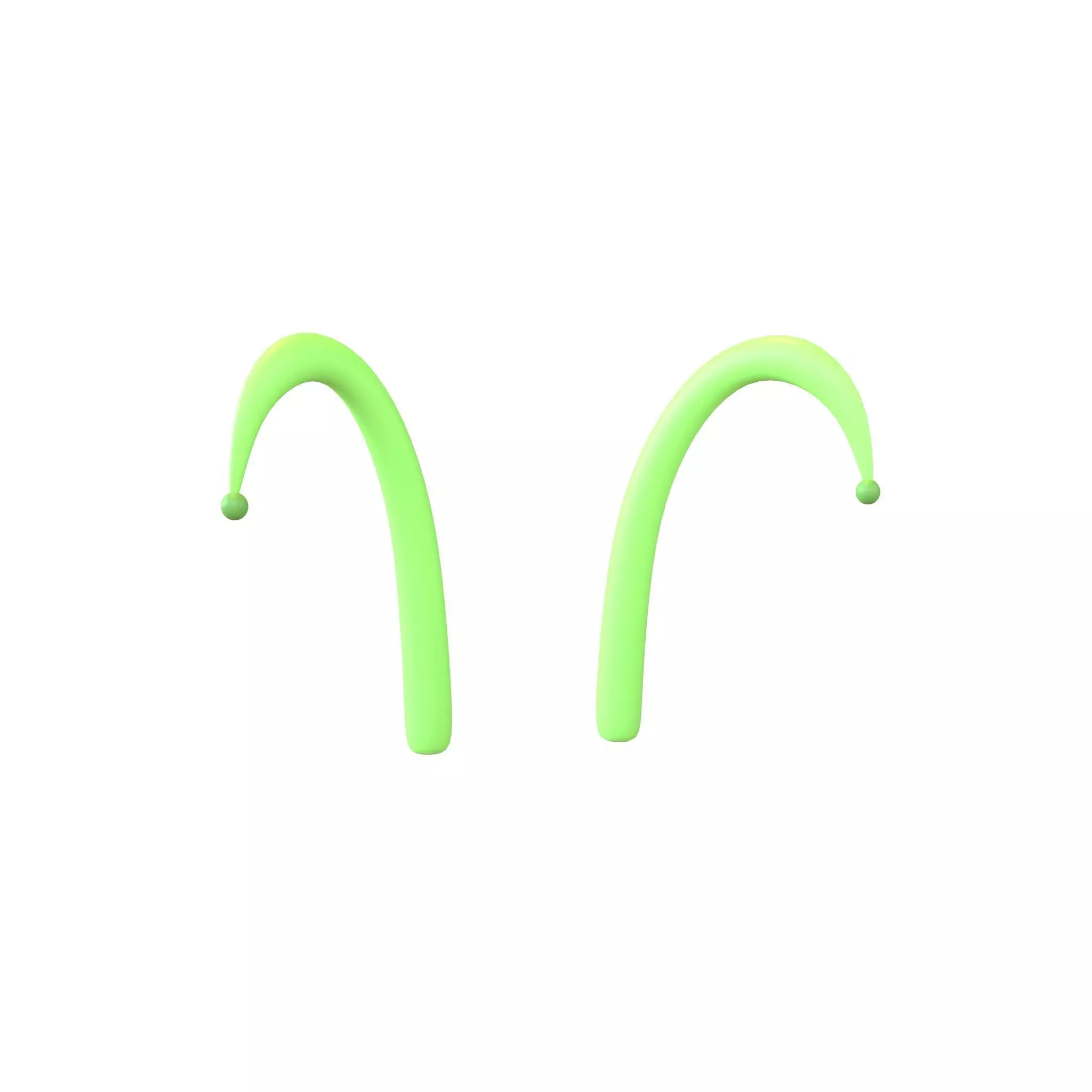 Elf Headgear v1 001 Low-poly 3D model_0