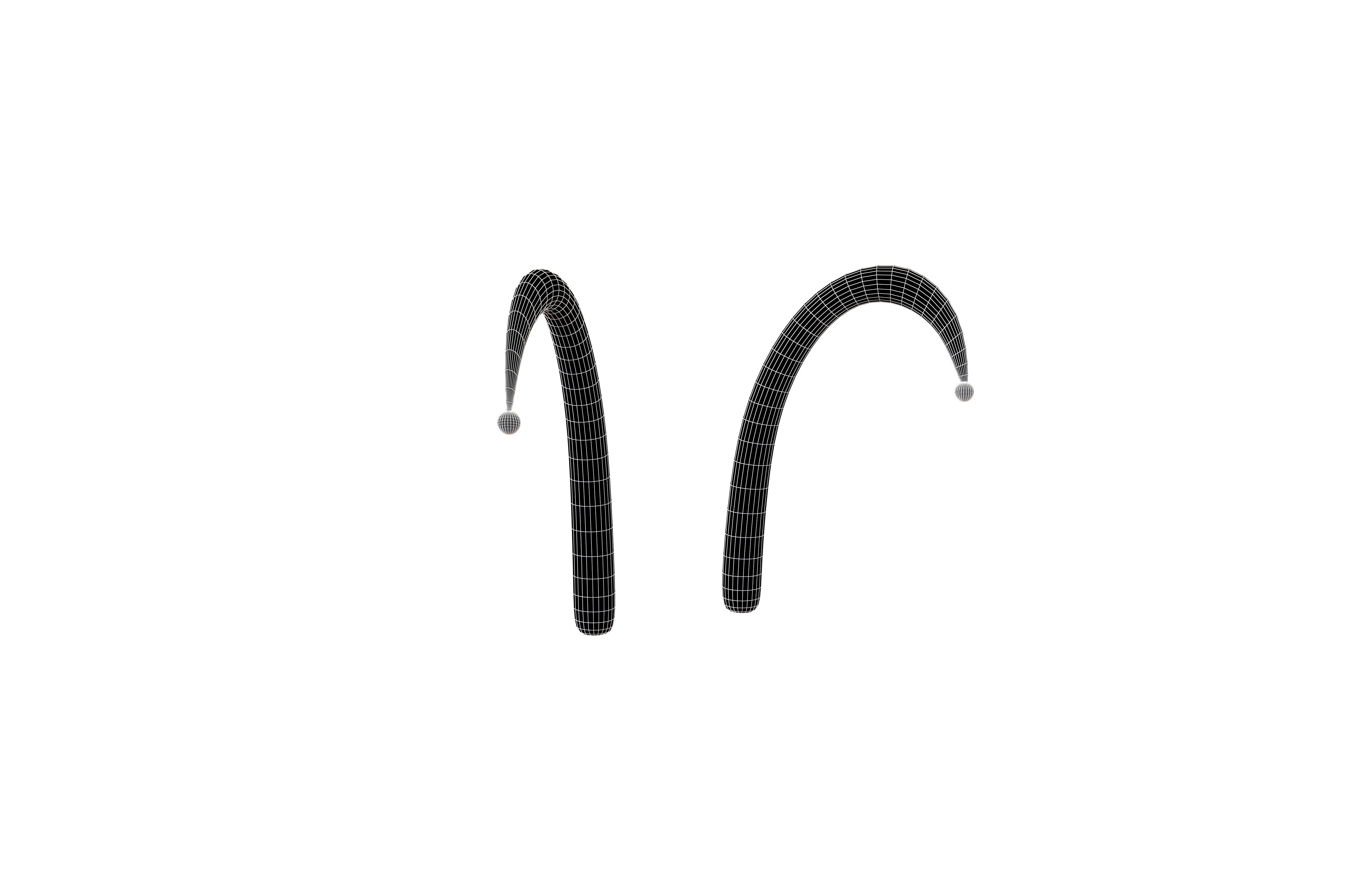 Elf Headgear v1 003 Low-poly 3D model_6