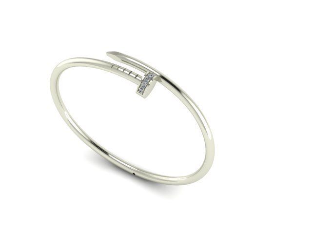 Bangle bracelet 14 3D print model_2