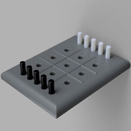  Game Tic-Tac-Toe 3D print model