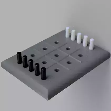  Game Tic-Tac-Toe 3D print model