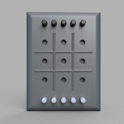  Game Tic-Tac-Toe 3D print model_5