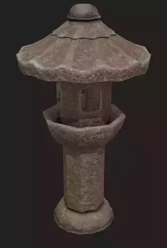 Korean Traditional Stone Lanterns