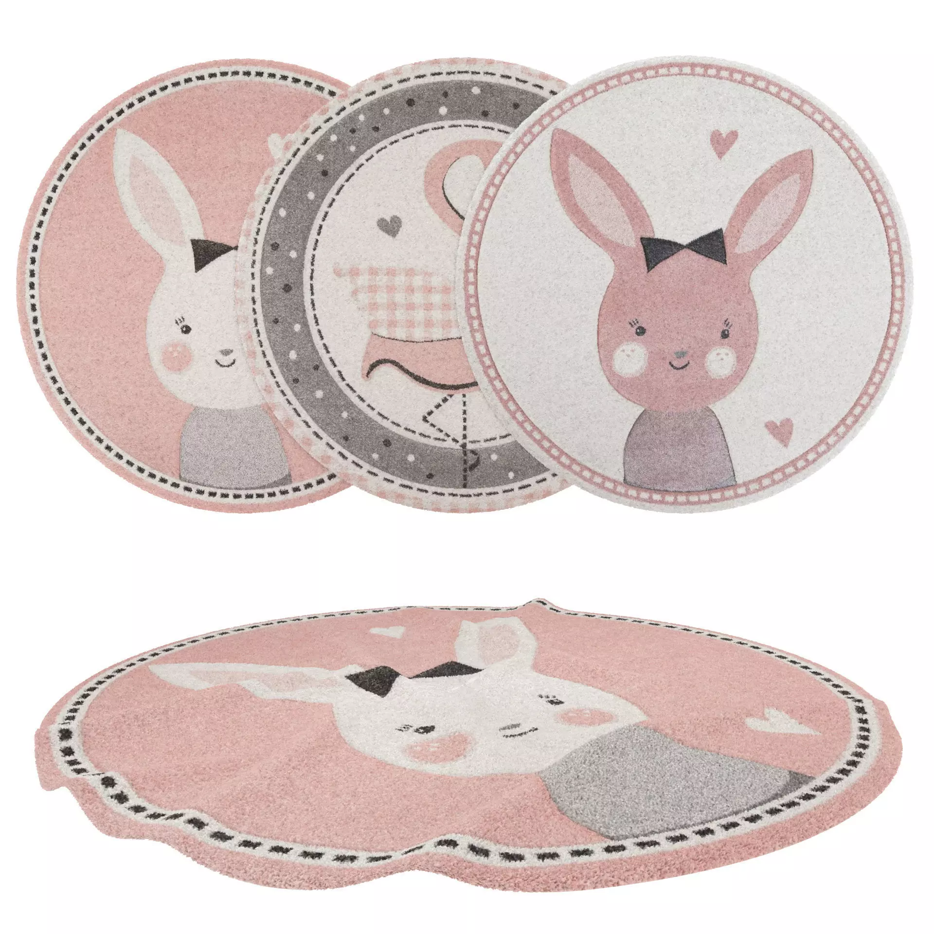 Rugs No 569 Low-poly 3D model_0