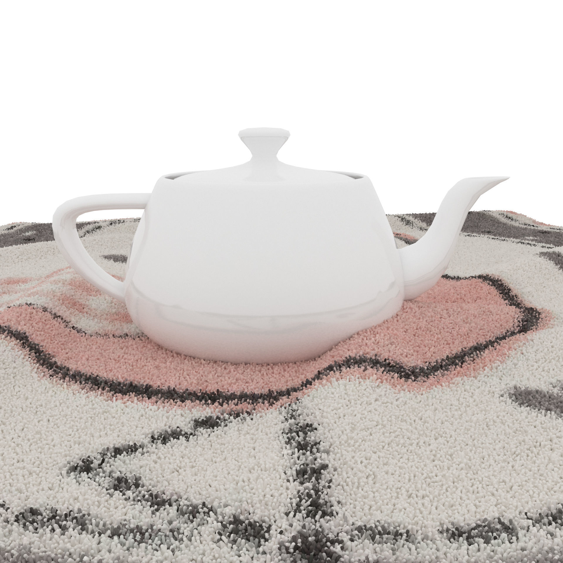 Rugs No 569 Low-poly 3D model_8