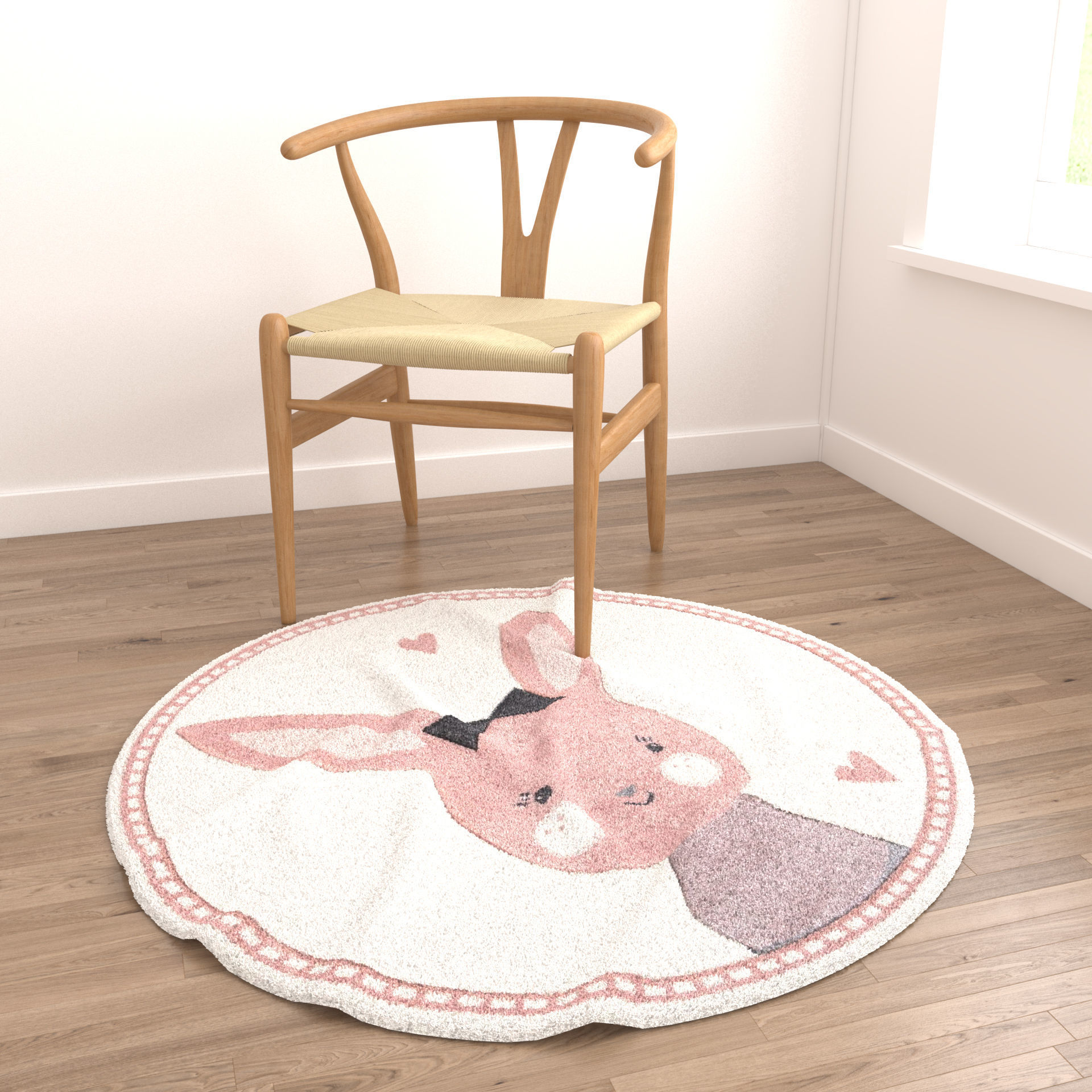 Rugs No 569 Low-poly 3D model_4