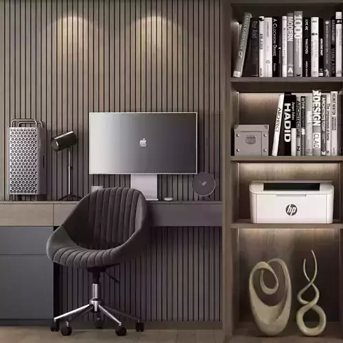 desk set modern home office design