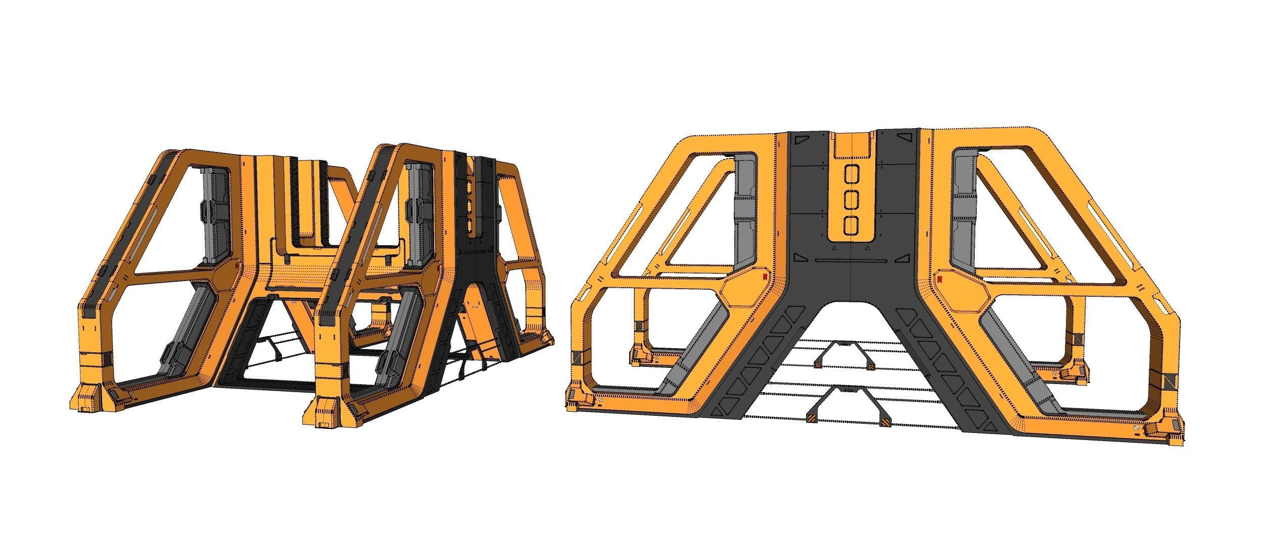 Sci Fi Modular Environment 17 3D model_36