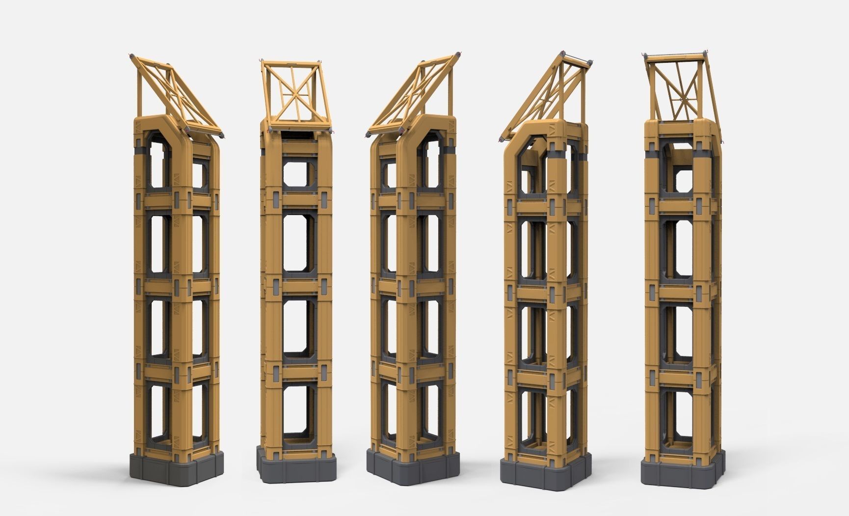 Sci Fi Modular Environment 17 3D model_19