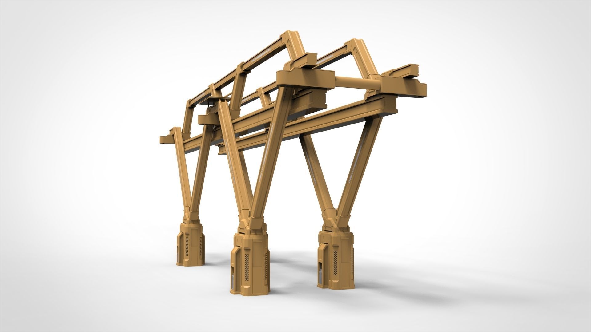 Sci Fi Modular Environment 17 3D model_12