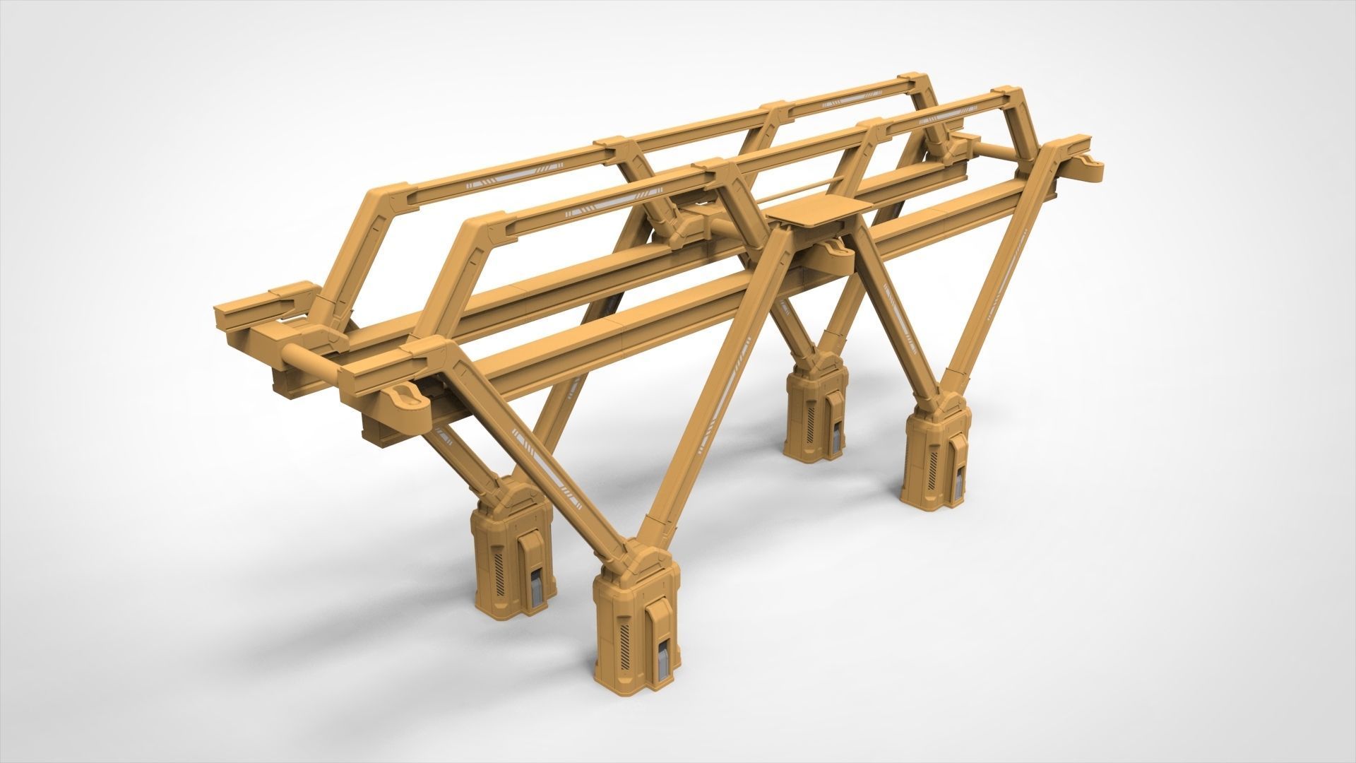 Sci Fi Modular Environment 17 3D model_13