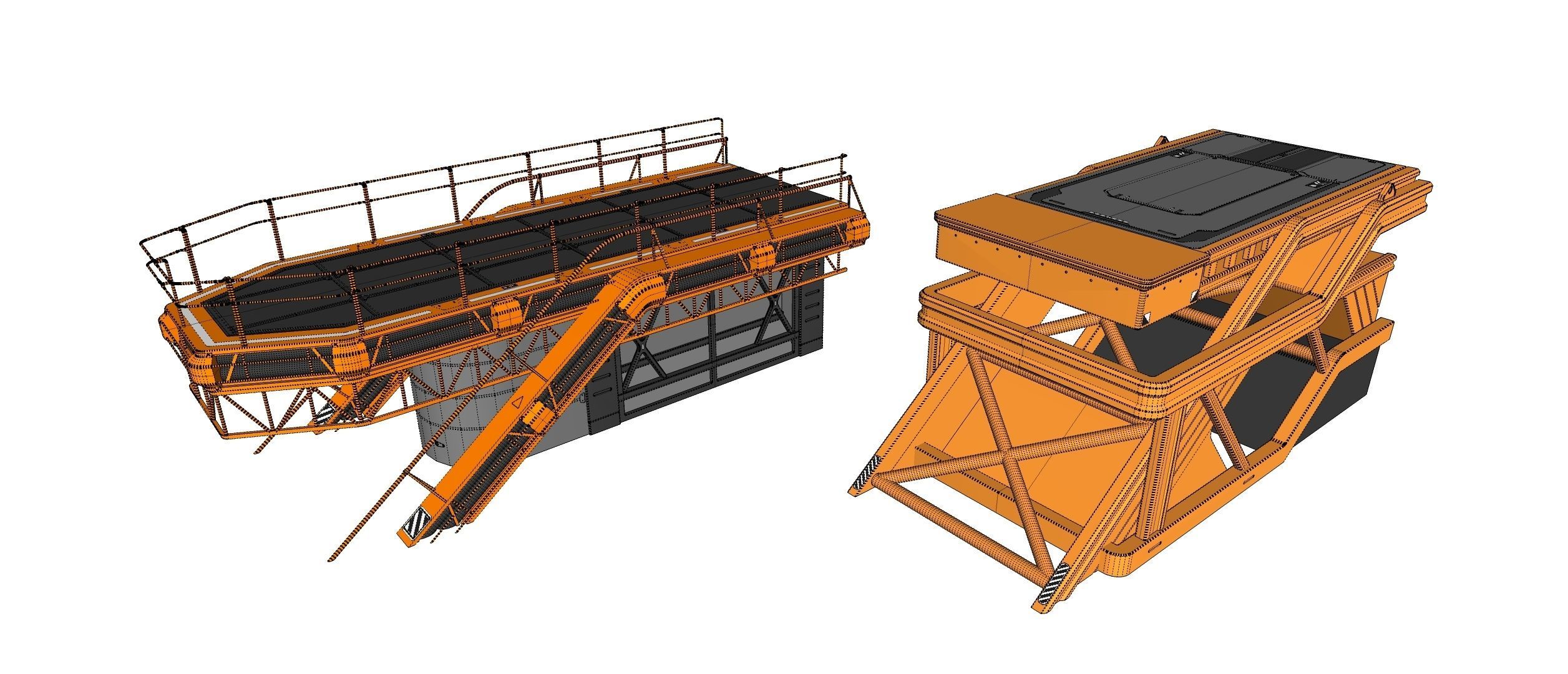 Sci Fi Modular Environment 17 3D model_40