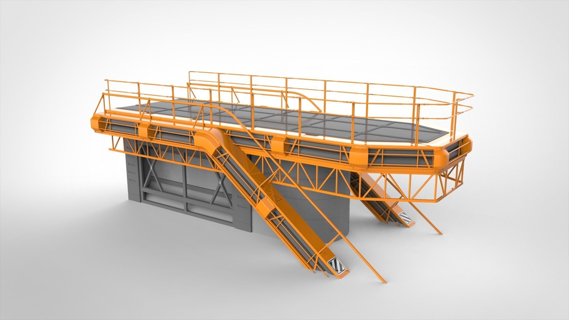 Sci Fi Modular Environment 17 3D model_16