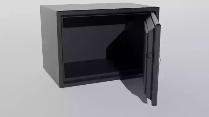 Blender Safe Box 3D model