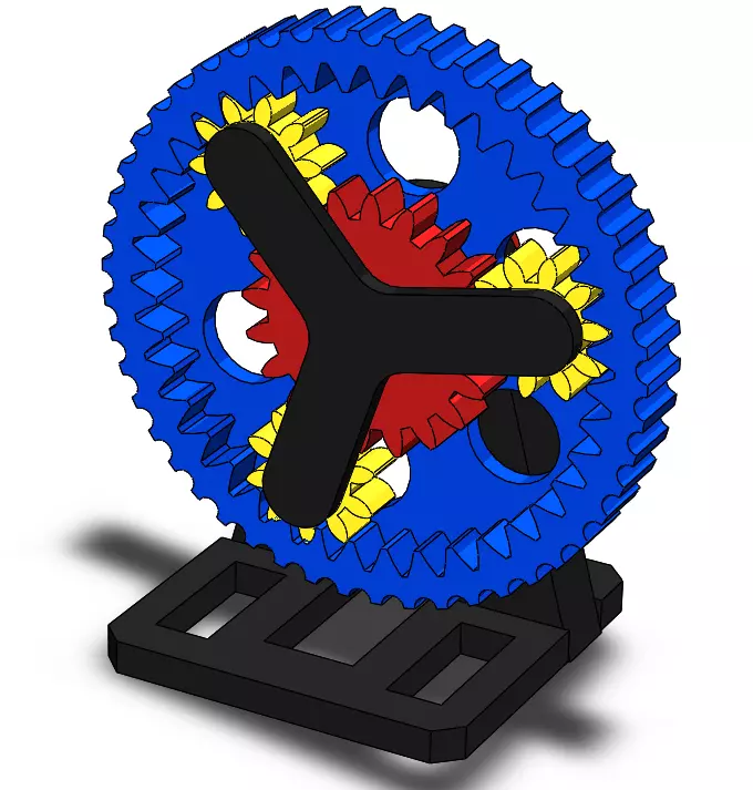 Planetary Gear 3D print model