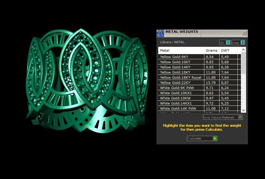 Wedding Baguette Diamond 3D Print Model  3D print model_5