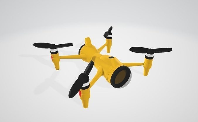 unmanned aerial vehicle Free 3D model