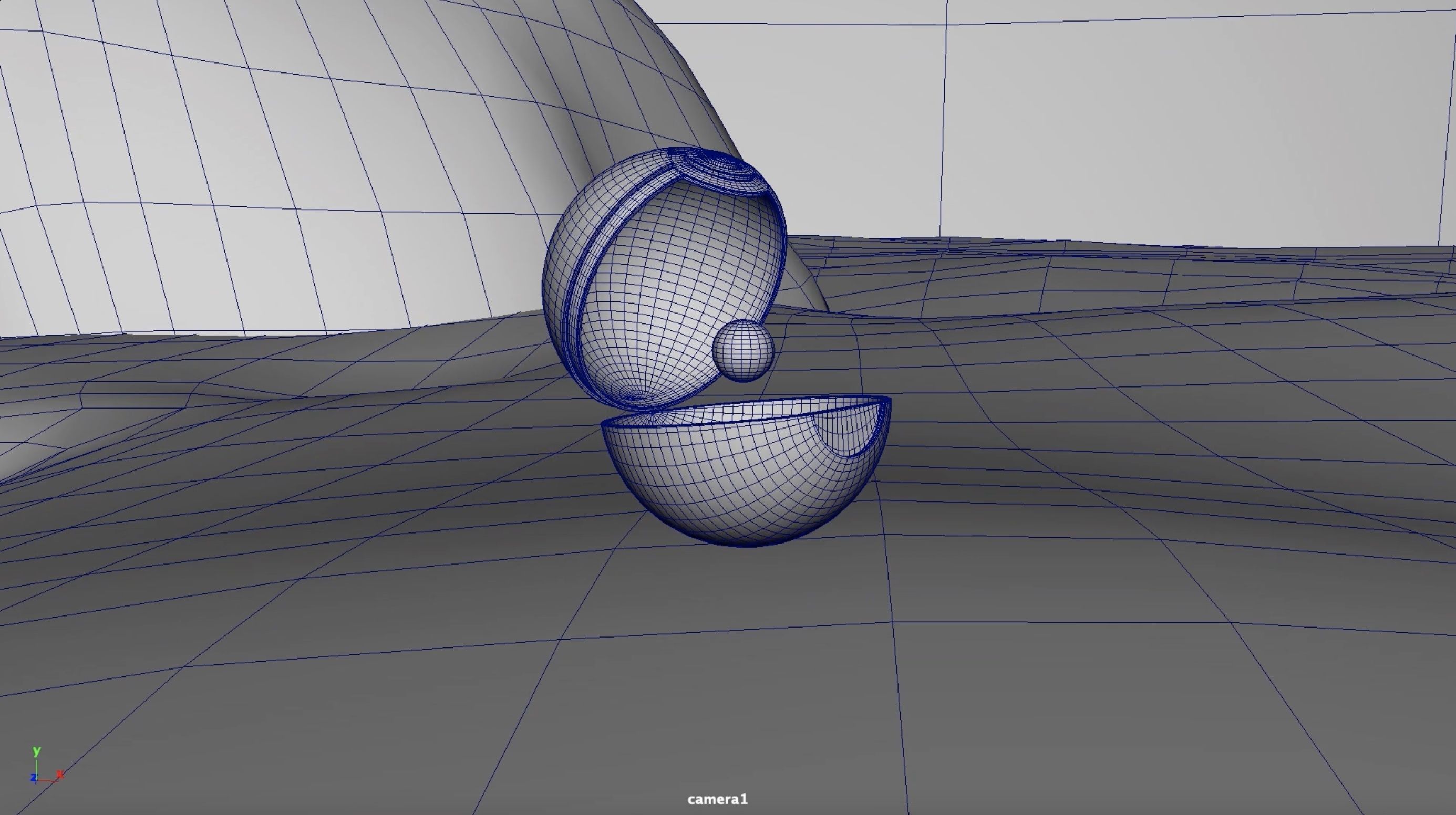 Poke Ball 3D model_7