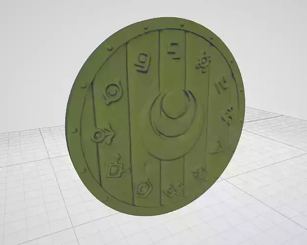 Shield--03--suzhou dwarven shield