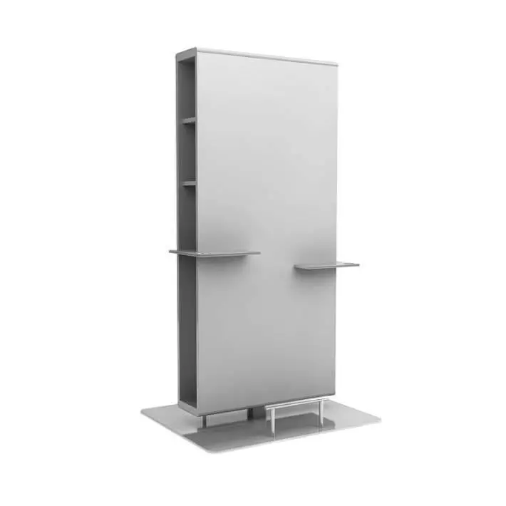 Grey Hal Modern Book Case 3D model_0