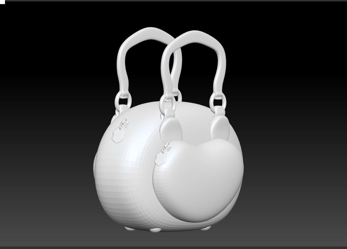 3D handbag model download  handbag 3D drawing download  3D print model_4